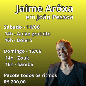 Pacote Bolero, Zouk e Samba João Pessoa