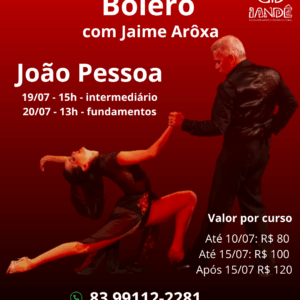 Oficina de bolero em João Pessoa