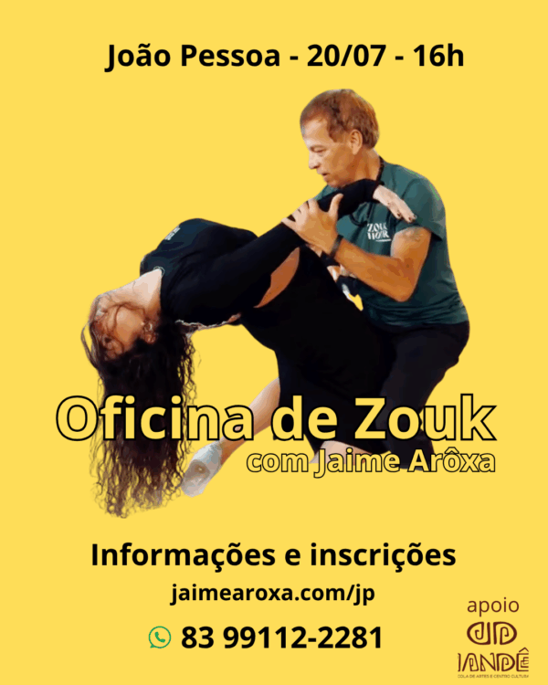 Oficina de Zouk em João Pessoa